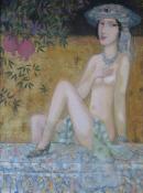 Пора созревания гранатов. 80х60. х.м. 2010г.